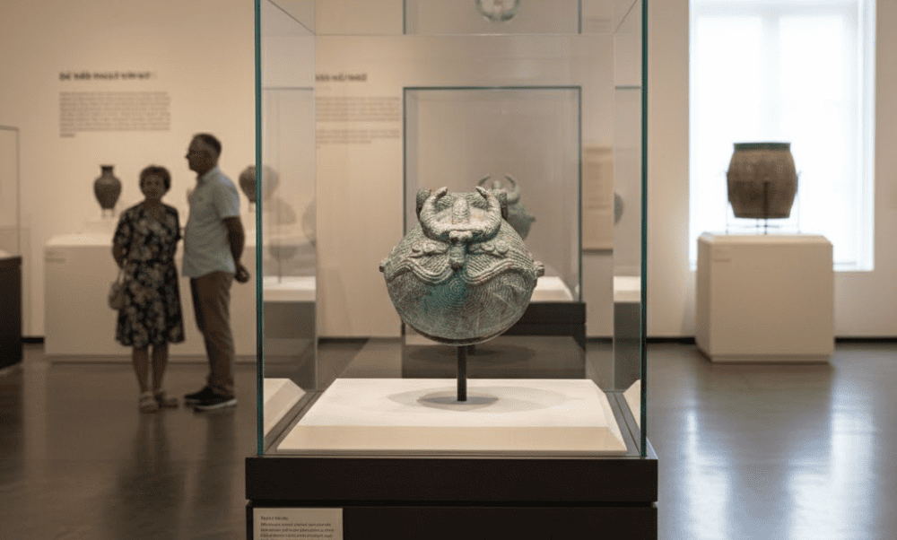 Buffalo on Dong Son bell